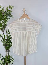 Blu Pepper - Women's Soft Horizon Stripe Top