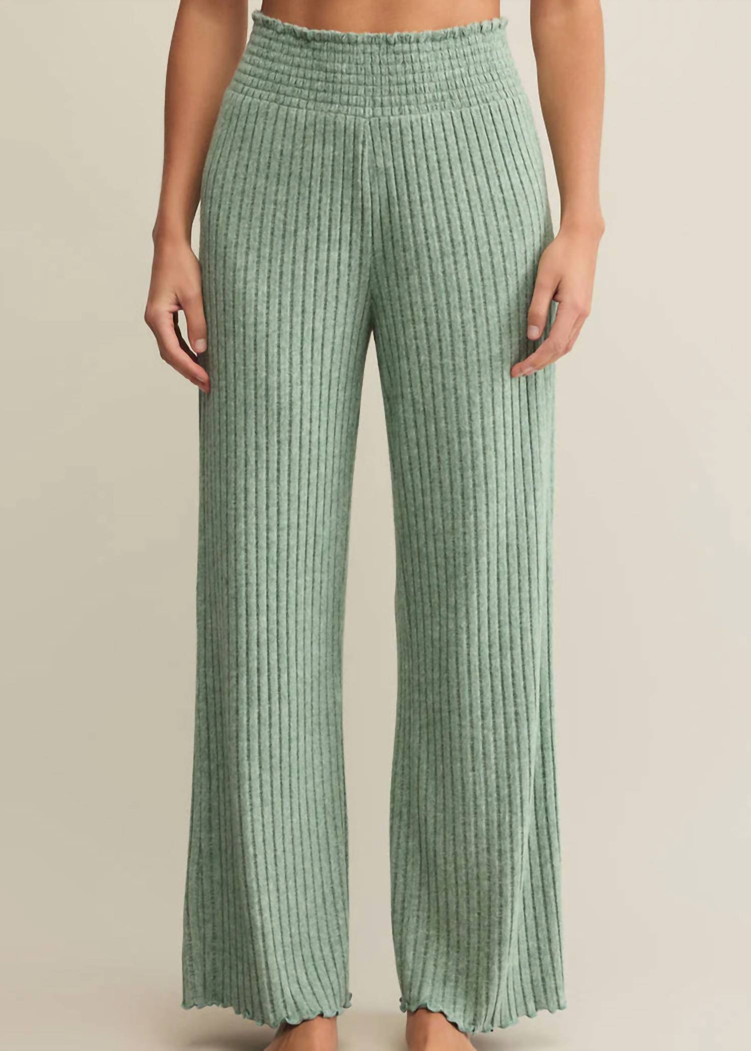 Z Supply - Dawn Smocked Rib Pant