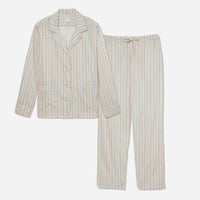 The Sleep Code - Printed Floral Cotton Long Pajama Set