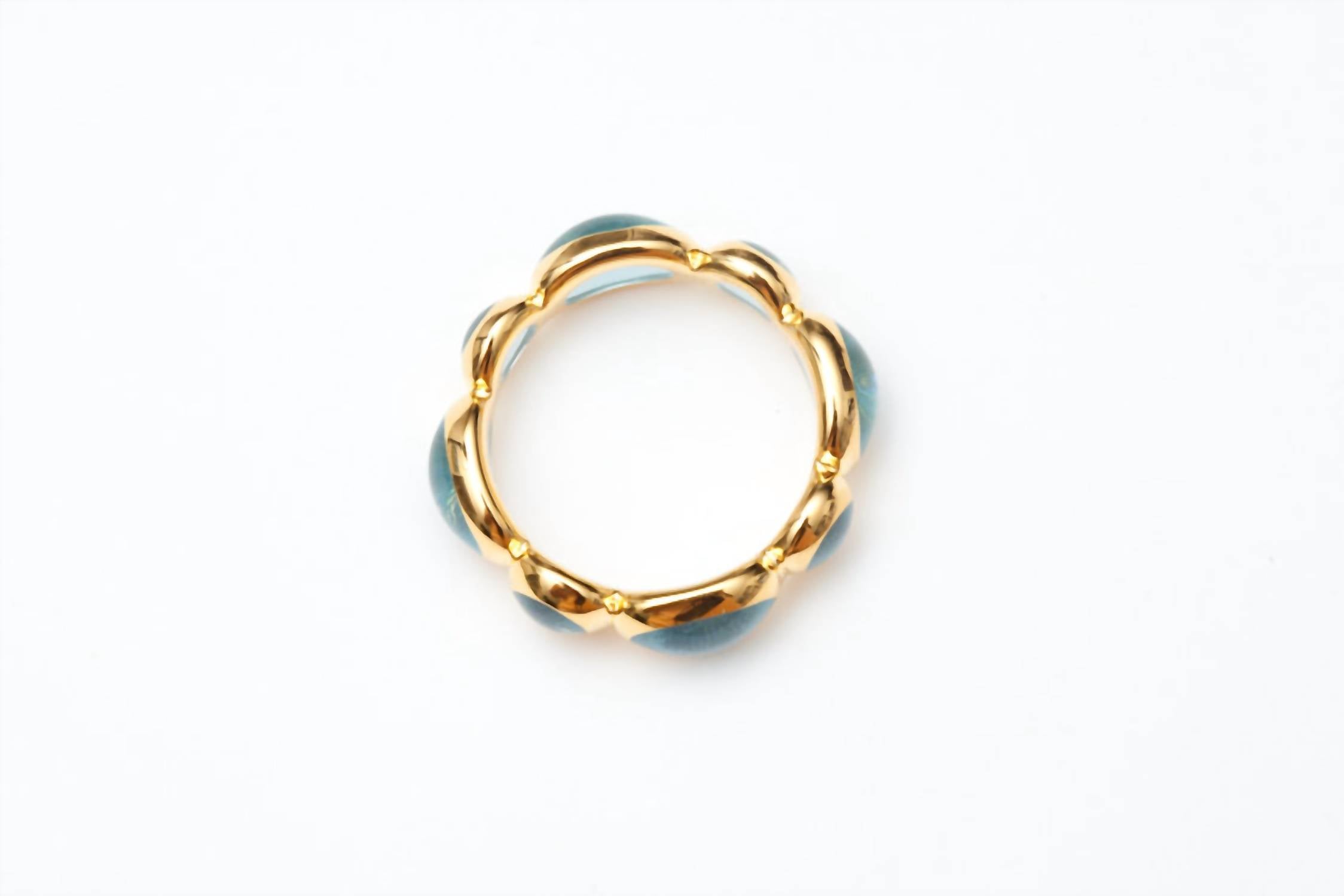 Avenue Chic - Women's Ovali Eternity Stacking Ring