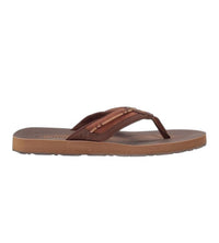 Flojos - Men's Trio Sculpted Suede Flip Flops