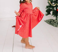 Ollie Jay - Girl's Rubina Long Sleeve Dress