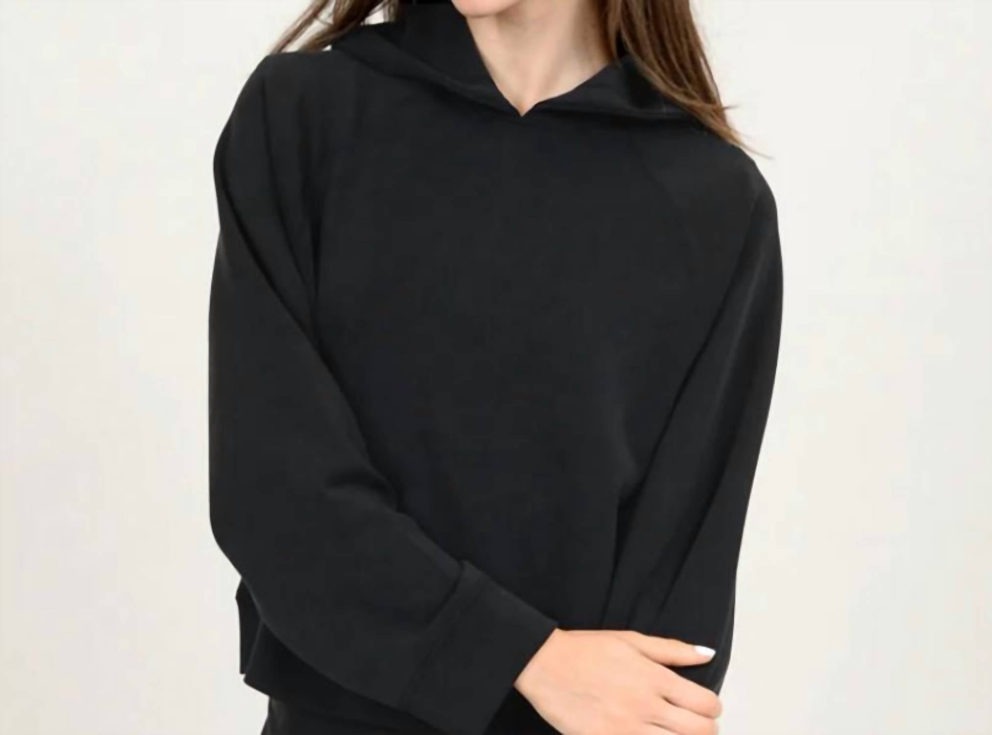 Rd International - Pristine Modal Scuba Raglan Long Sleeve Hoodie