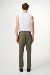 NN07 Billie Tapered Leg Pants in capers - men's pants - detail view