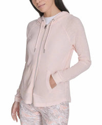 Calvin Klein - Performance Ruched-sleeve Zip Hoodie