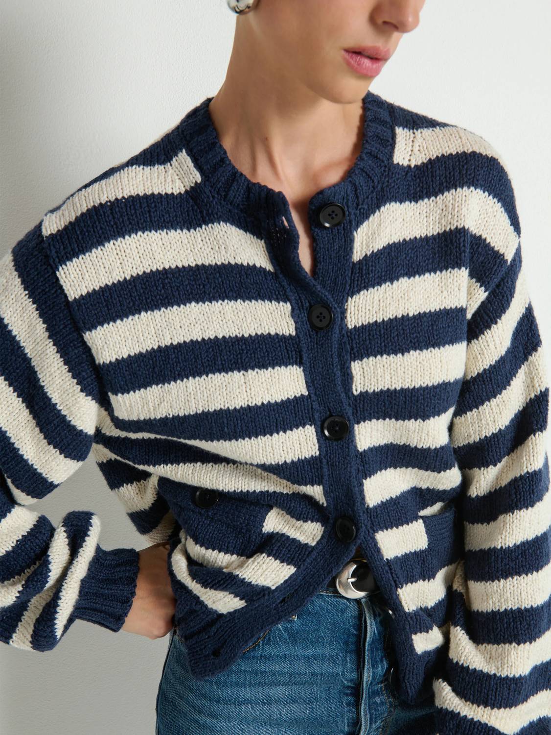 Nation Ltd - Tessa Crewneck Cardigan