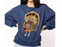 Queen Of Sparkles - Big Turkey Sweatshirt