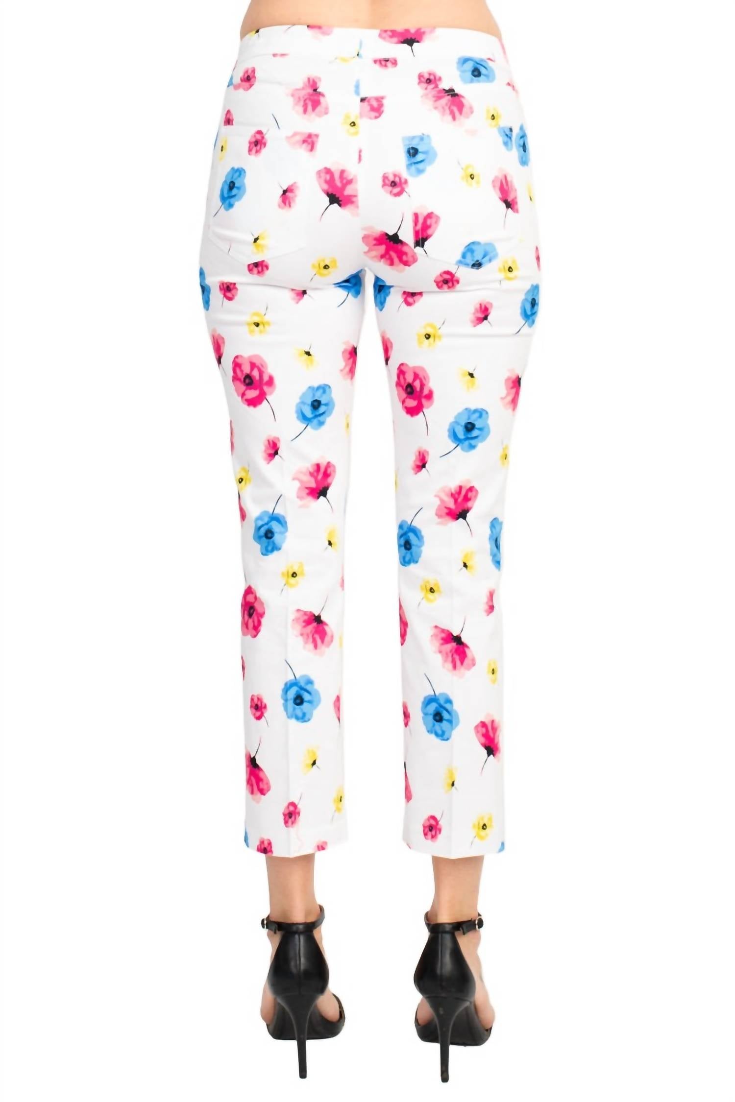 Peace Of Cloth - Poppies Flower Pants