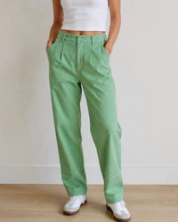 Greylin - Cecilia Cropped Barrel Pants