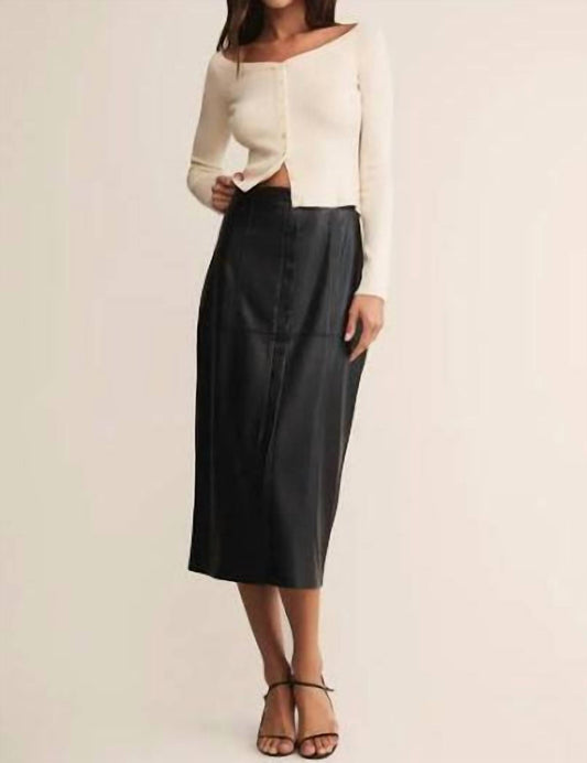 Z Supply - Reine Faux Leather Skirt