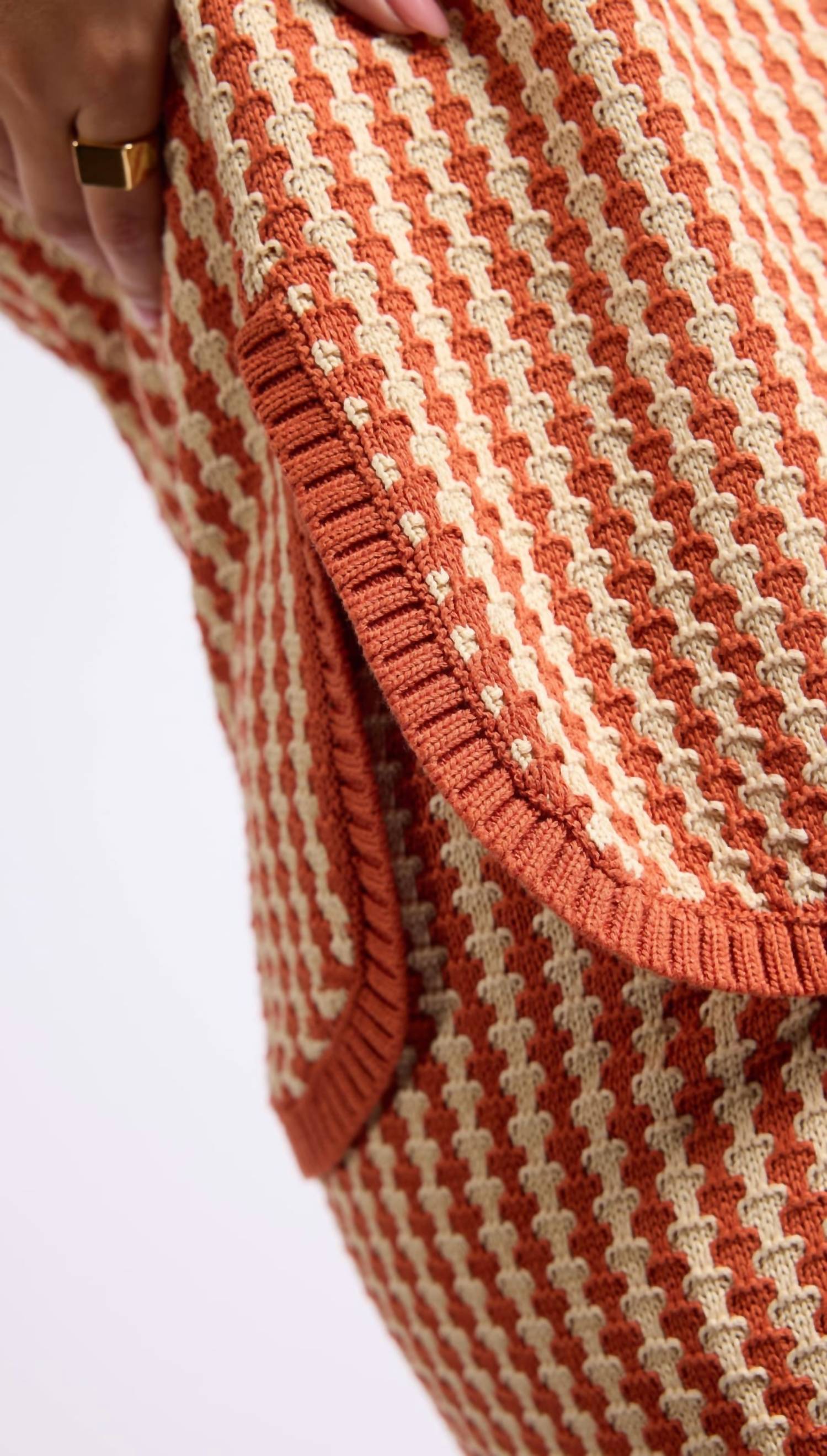 Sage The Label - Through The Canyons Tie Front Top
