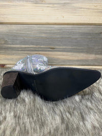 Embroidered Sequins Boots