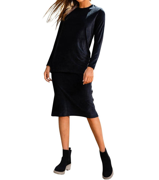 Women's Velour Sport Skirt