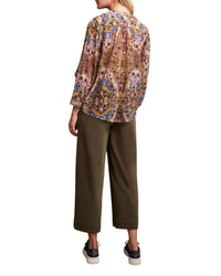 Tribal - Dolman Sleeve Wide Blouse