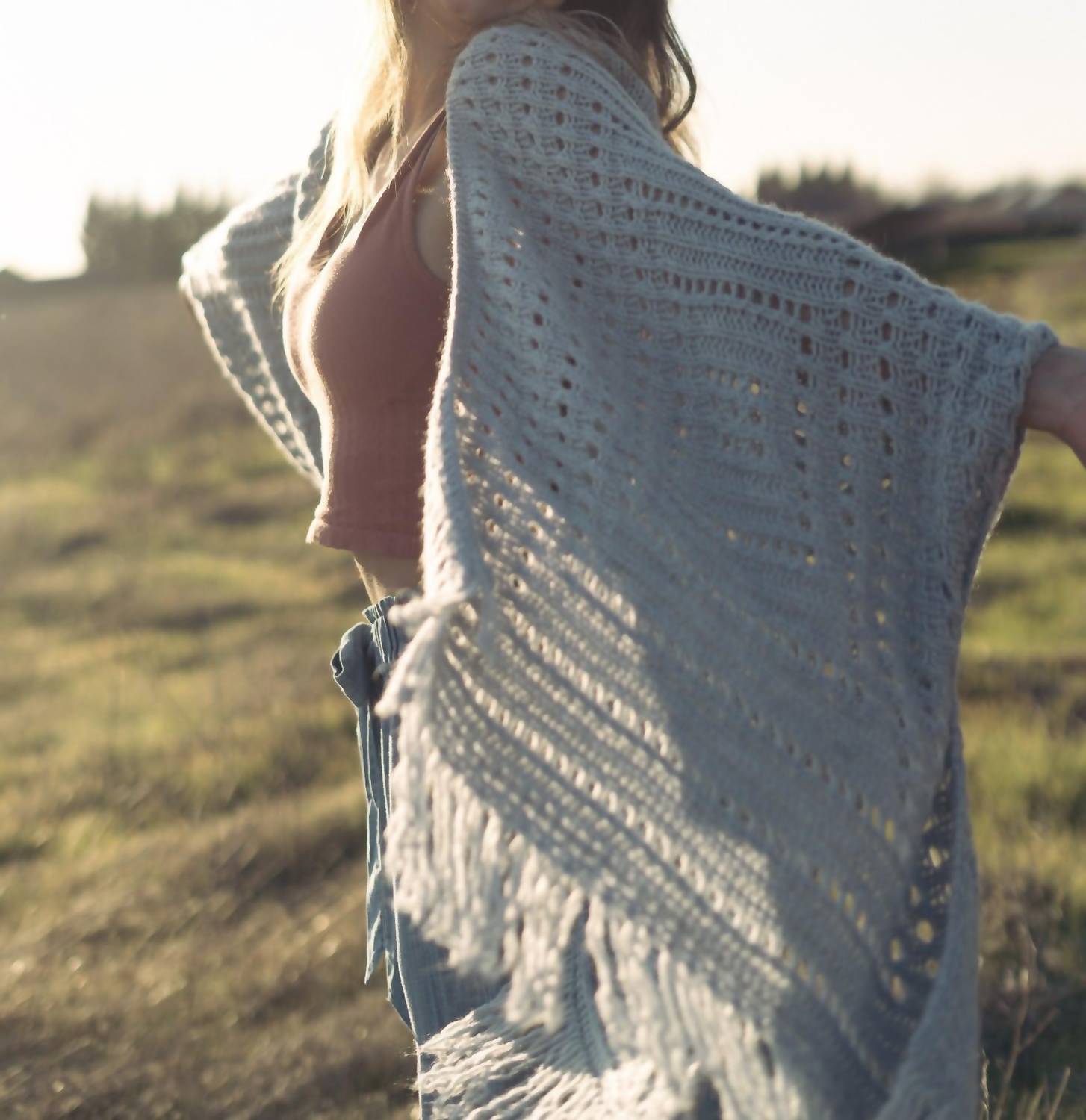 Scandal Italy - Fringe Poncho