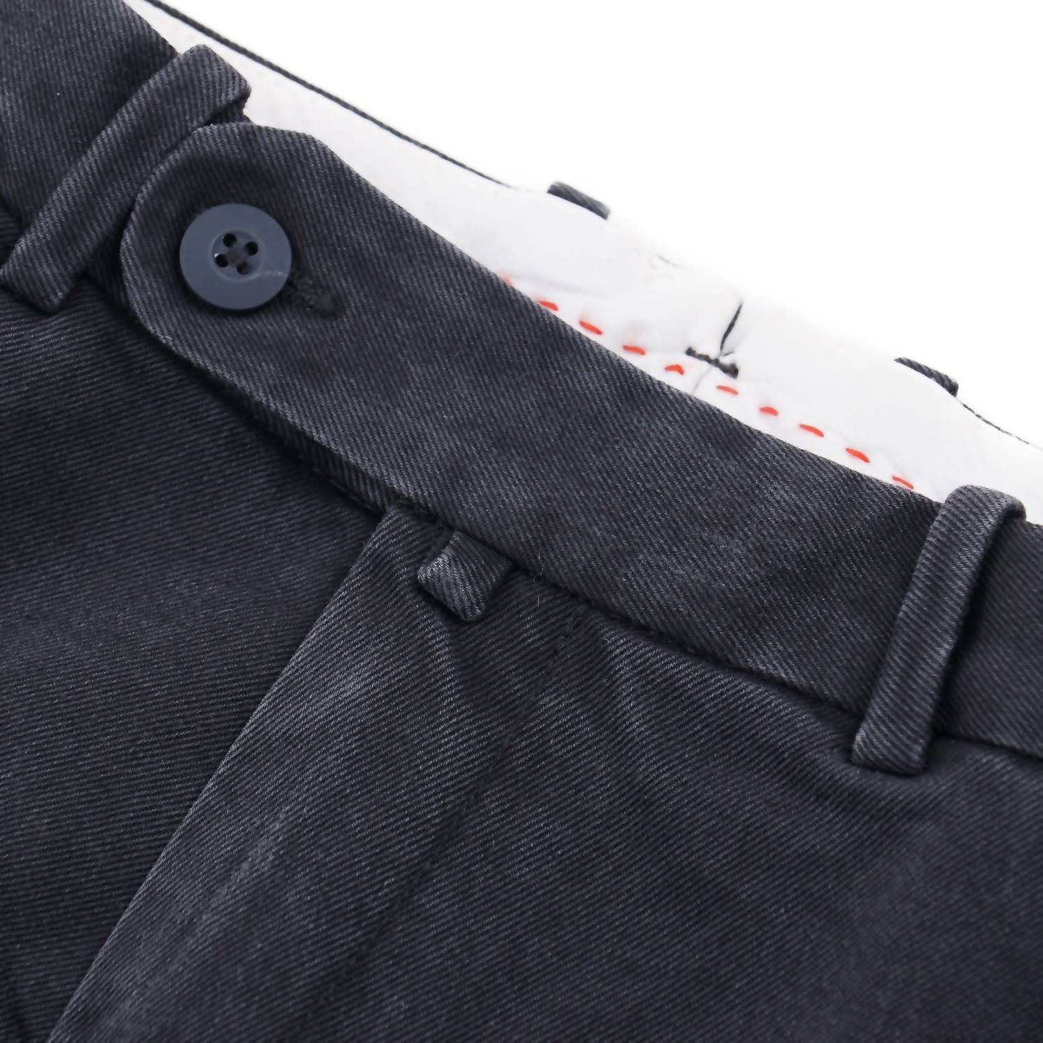 Luigi Borrelli Napoli - Men's Slim-fit Denim Chinos