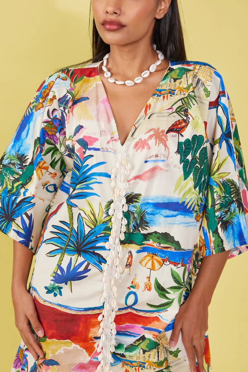 Tela Luxury Mercantile - Short Kaftan Dress