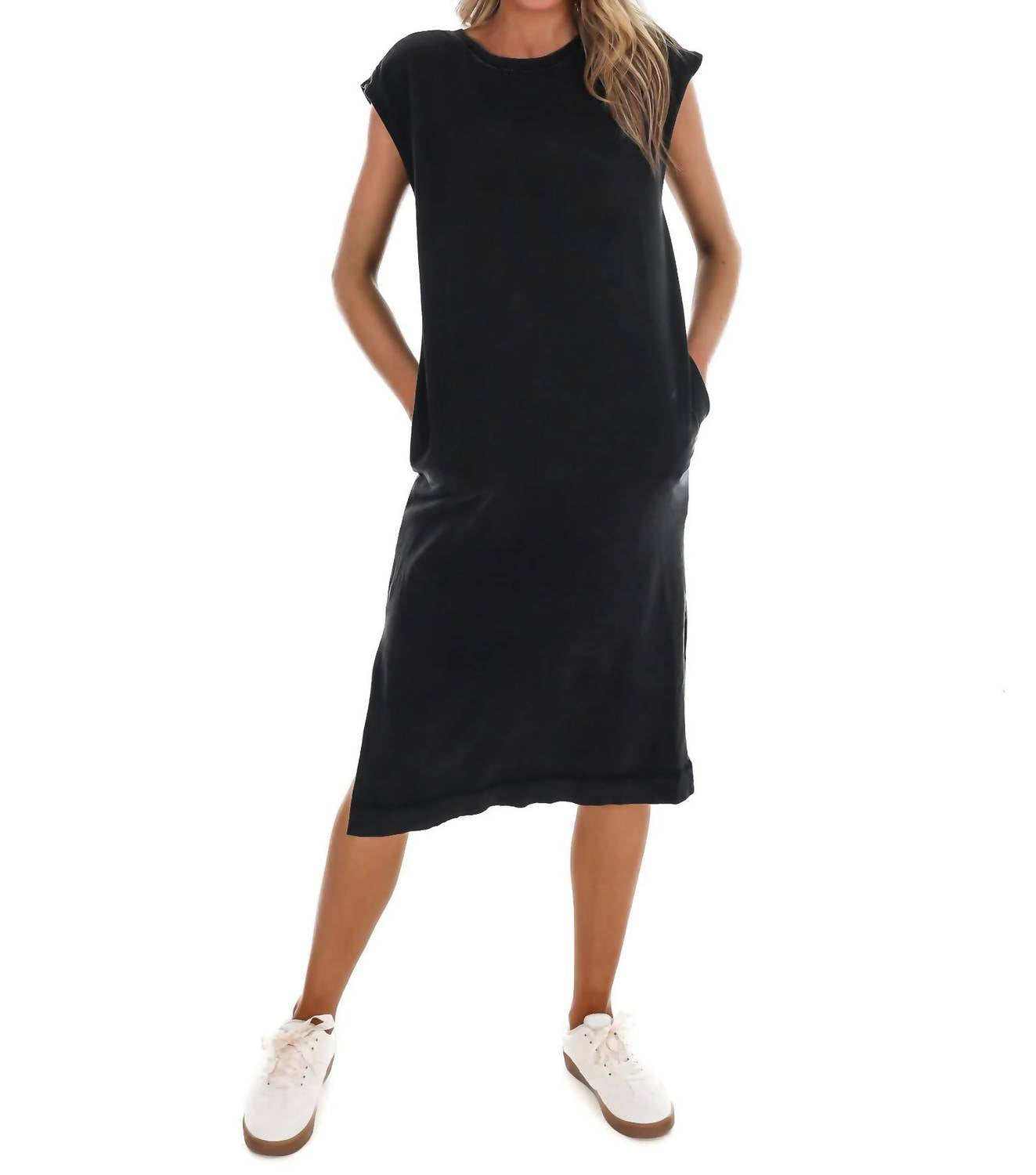 Hyfve - Free Spirit Mineral Wash Midi Dress