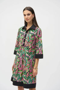Joseph Ribkoff - Paisley Print Shift Dress