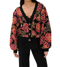 Farm Rio - Shiny Chita Knit Cardigan