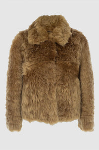 ZEYNEP ARCAY Women's Sherling Jacket in honey - women's jacket