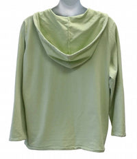 Liz And Jane - Women's Cotton French Terry Hoodie Jacket