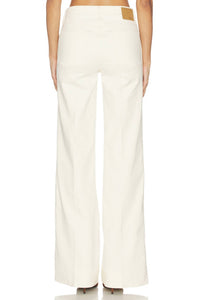 Rag & Bone Ruby Flare Trouser in ecru - women's pants - alternate view