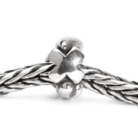 Trollbeads - Letter X Sterling Bead