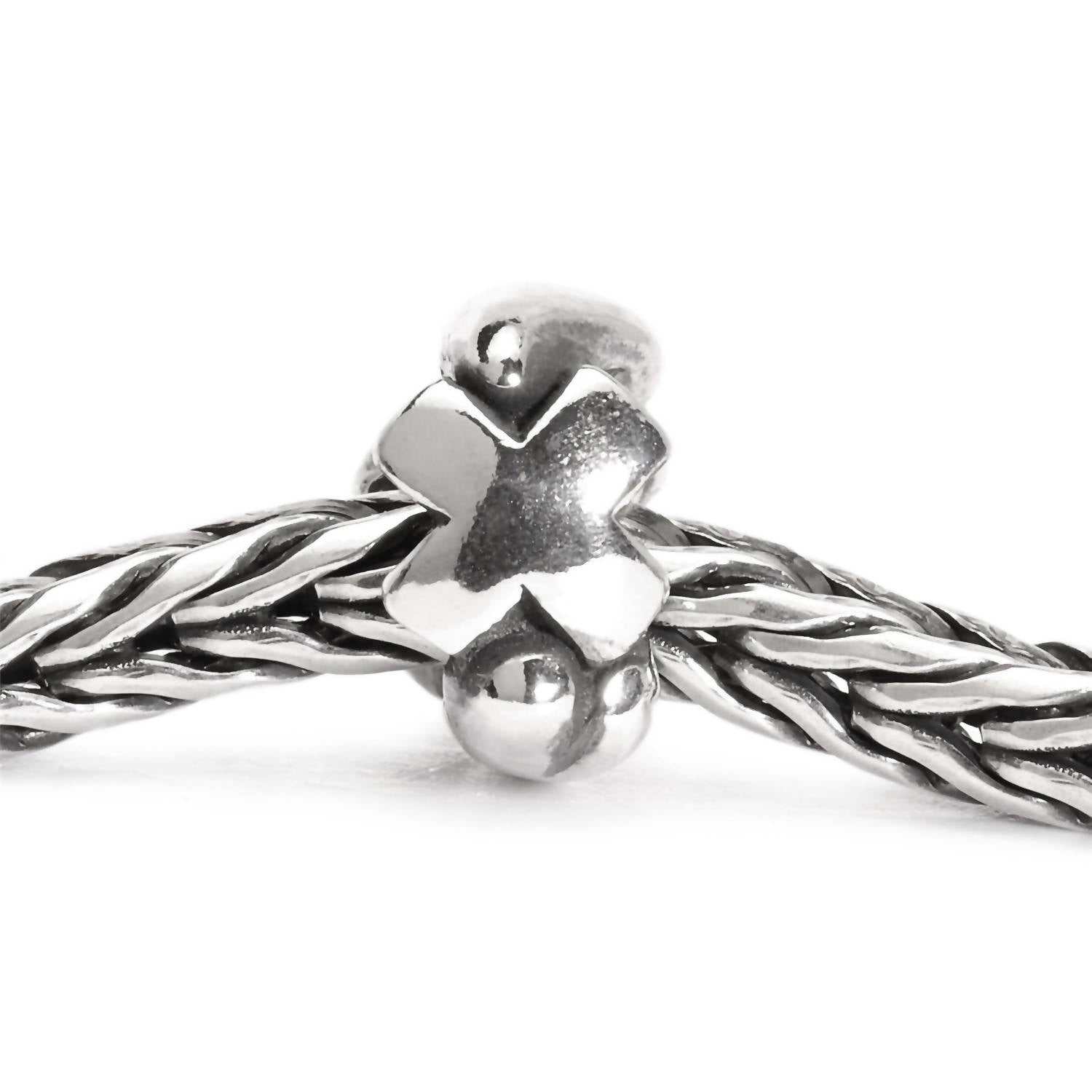 Trollbeads - Letter X Sterling Bead