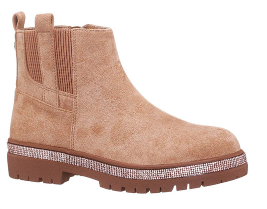 Nina - Girls' Evan Glitter Welt Boot