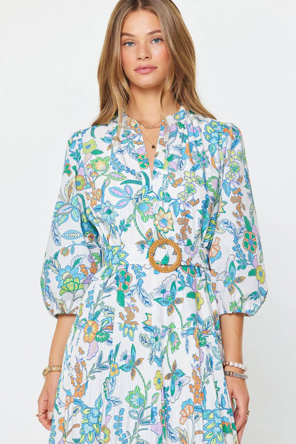 Current Air - Josie Floral Midi Dress