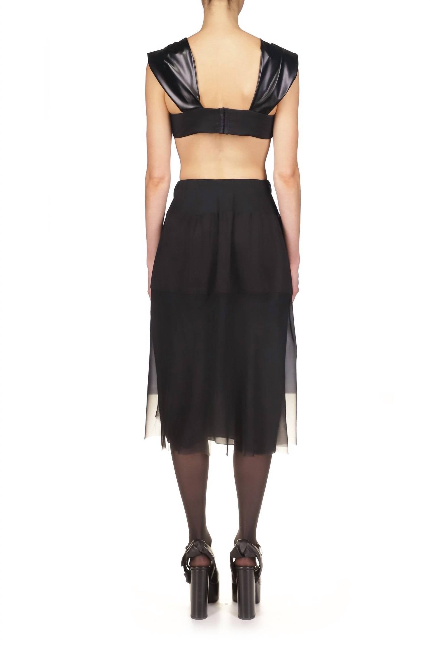 Marina Moscone - Twist Halter Bralette Top