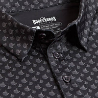 Bogey Boys - Men's Birdie Finger Raven Polo
