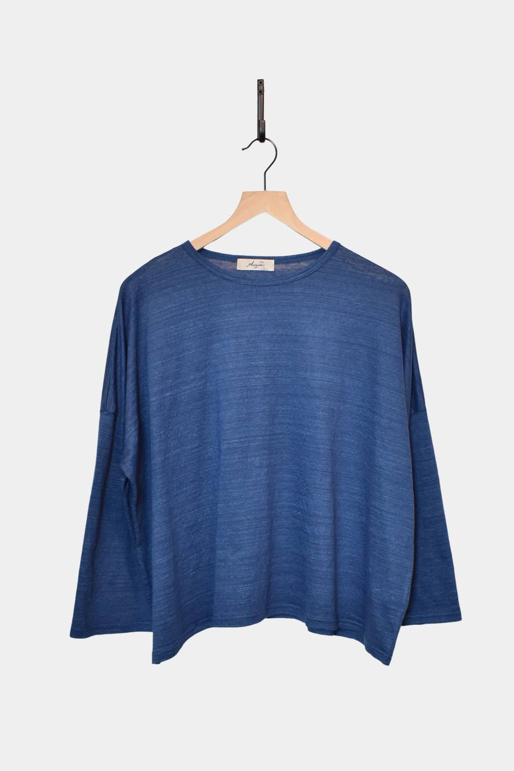 Ichi Antiquites - Women's Knit Linen Pullover Top