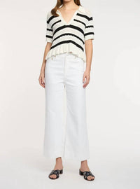 Cinq A Sept - Elvire Knit Polo Pullover Top