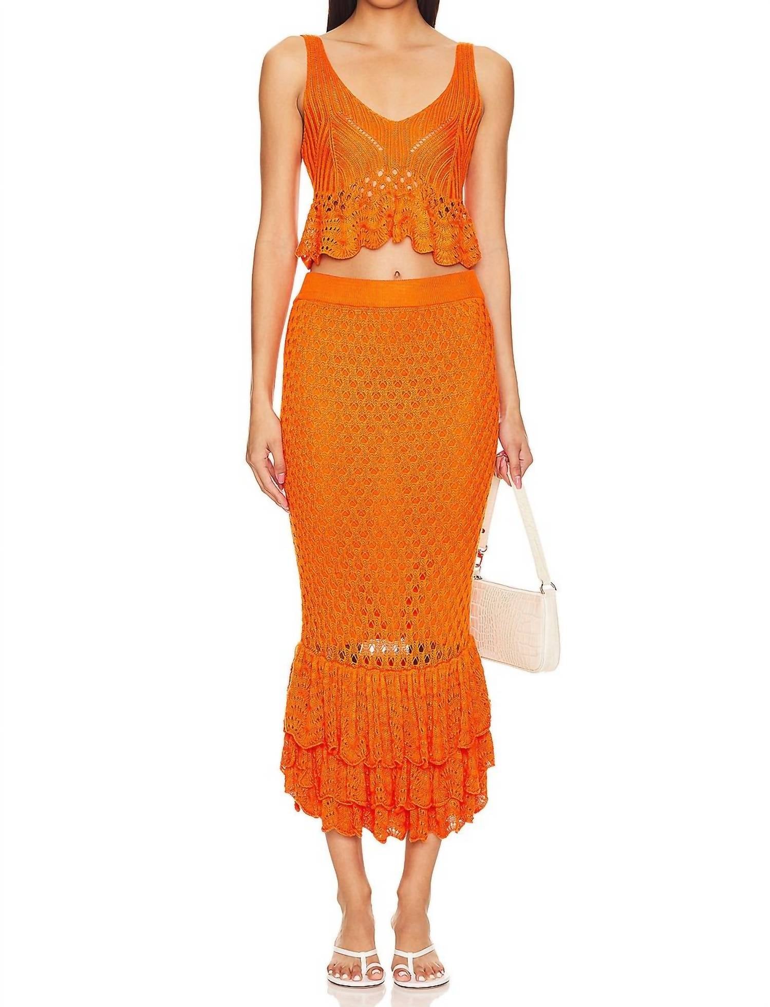 Beach Riot - Polly Midi Skirt