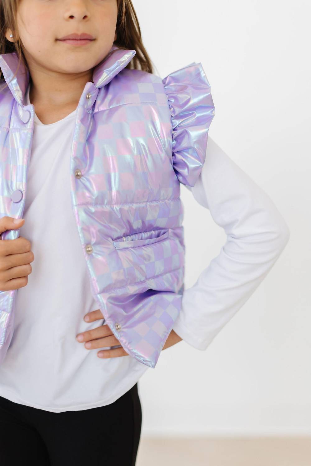 Mila & Rose - Girl's Haze Puffer Vest