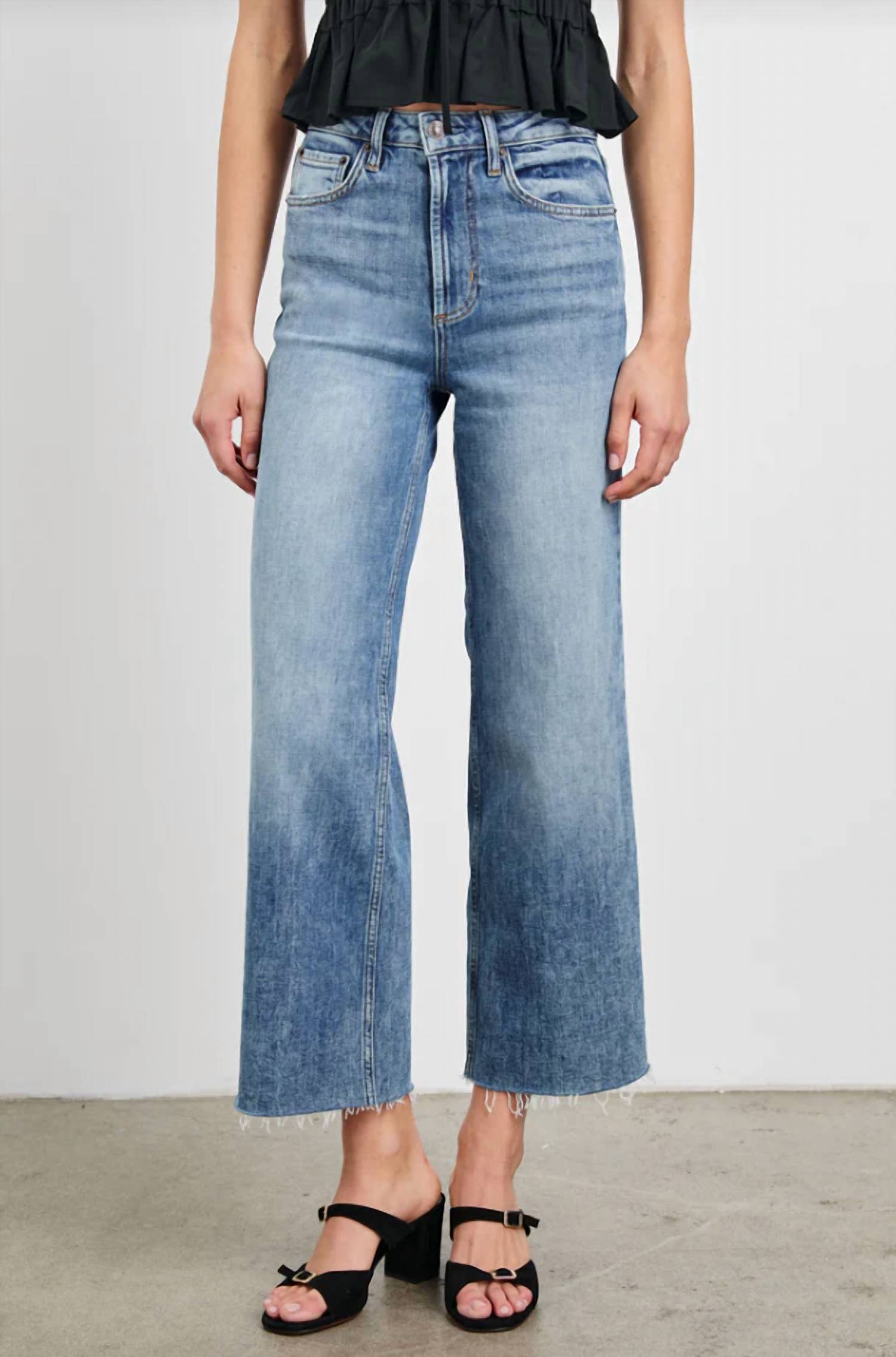 Rails - Getty Crop Wide Leg Jeans