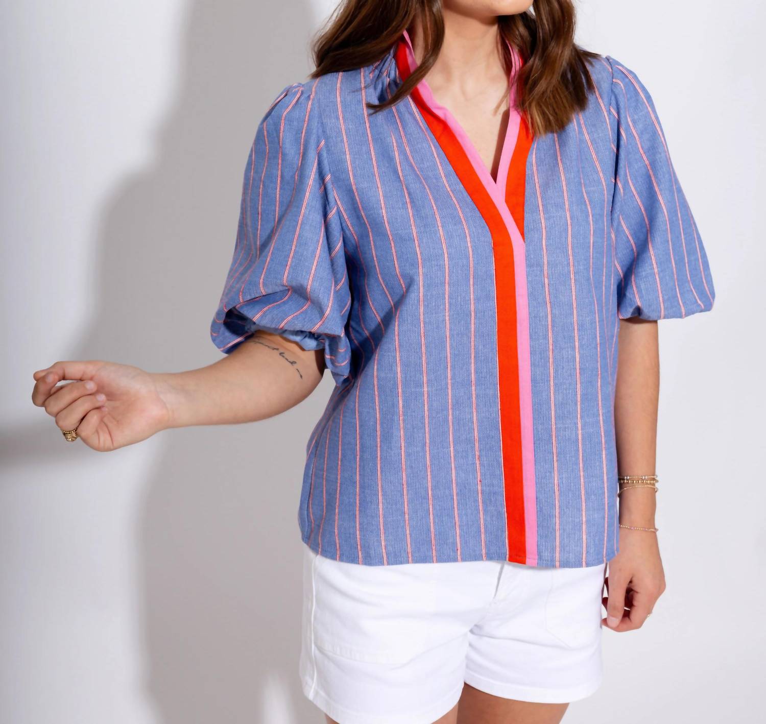 Thml - Bubble Sleeve Top
