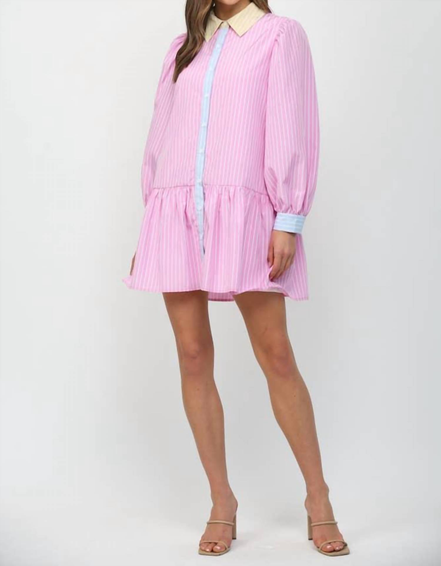 Fate - Park Picnic Pinstripe Dress