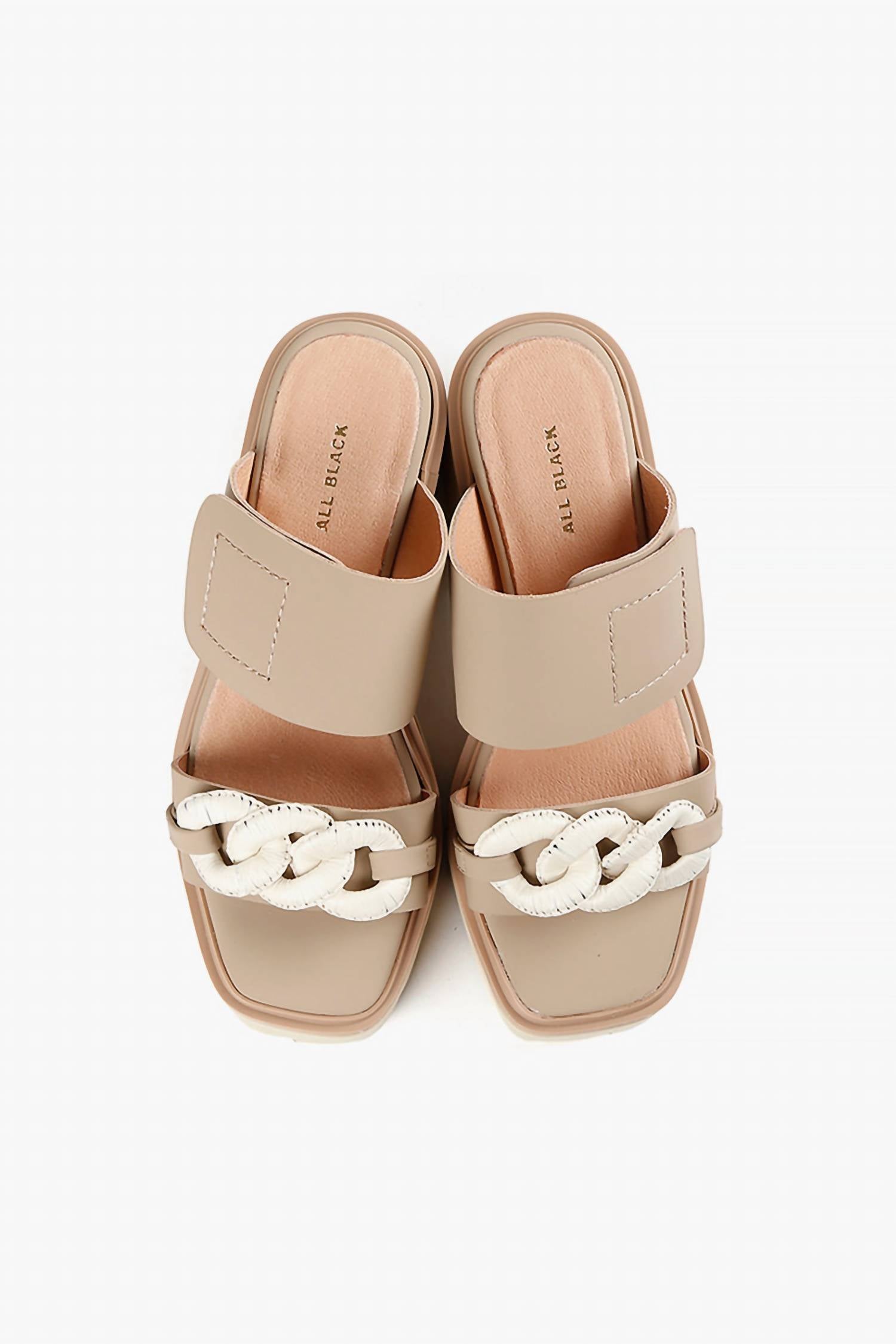 All Black - Women's Link & Lugg Vel Sandal