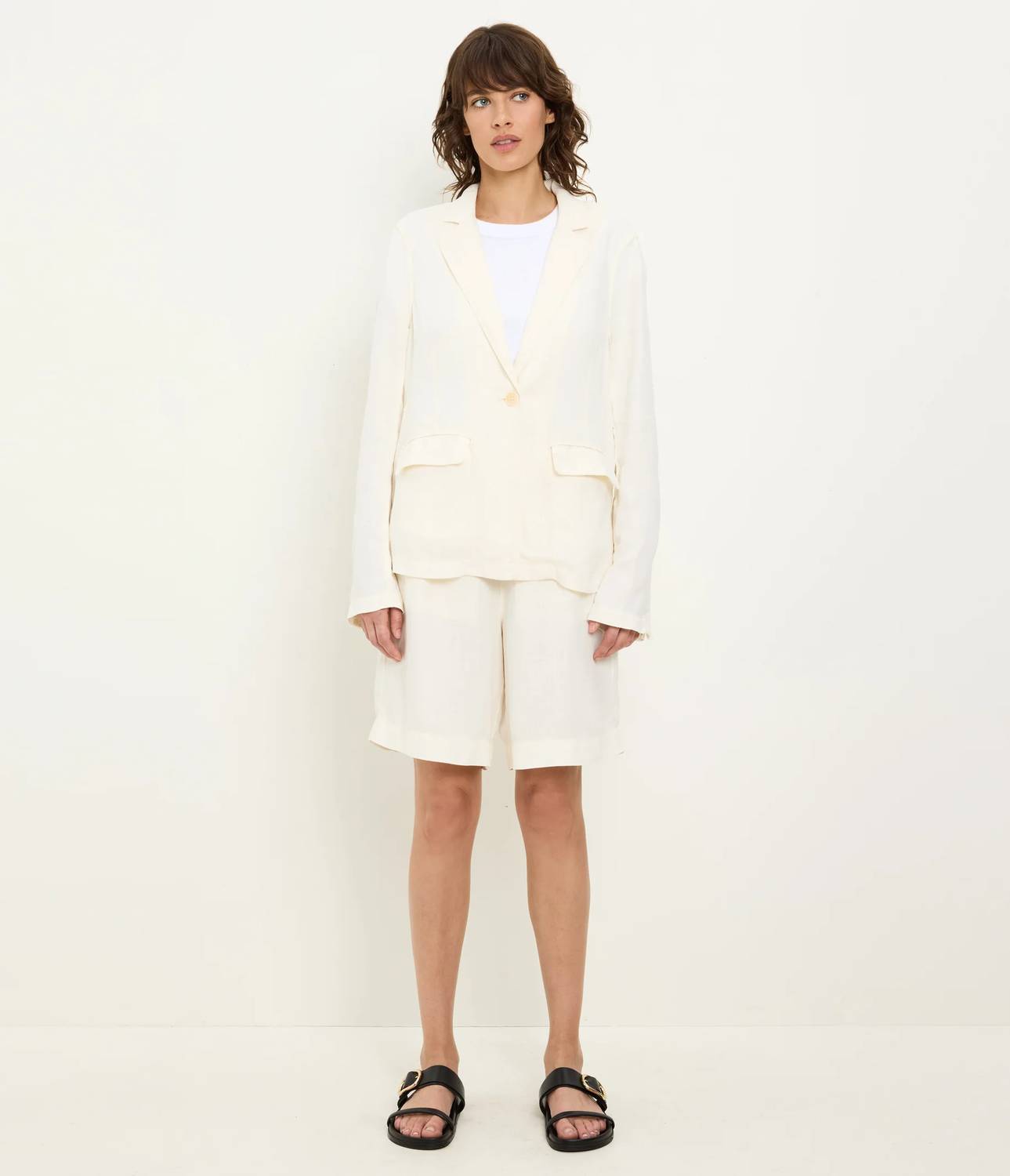 Michael Stars - Aubrey Linen Blazer