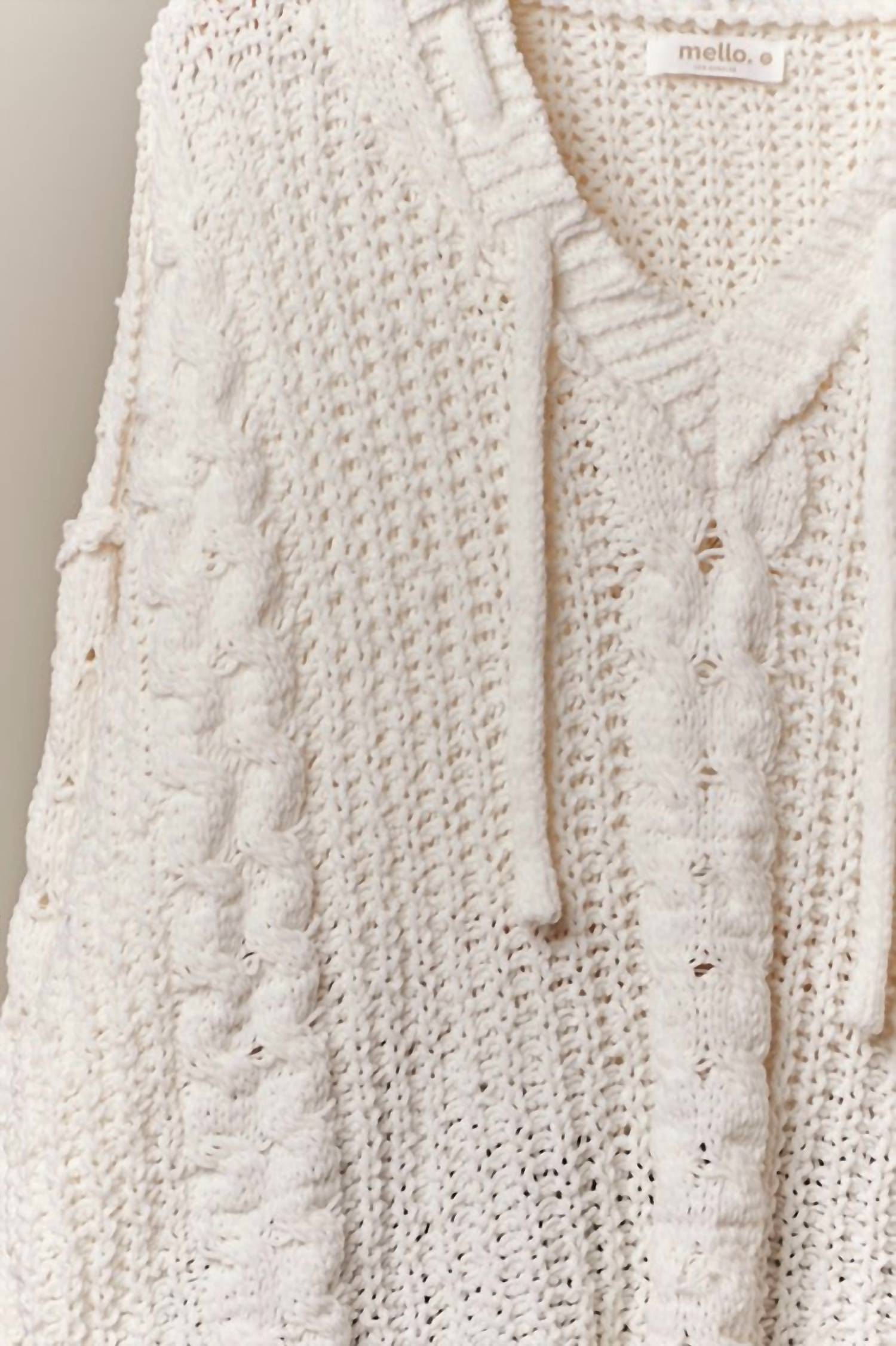 Mello - Amy Patterned Sweater