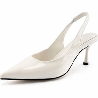 Heelchic - Women's Closed Toe Slingback Heels