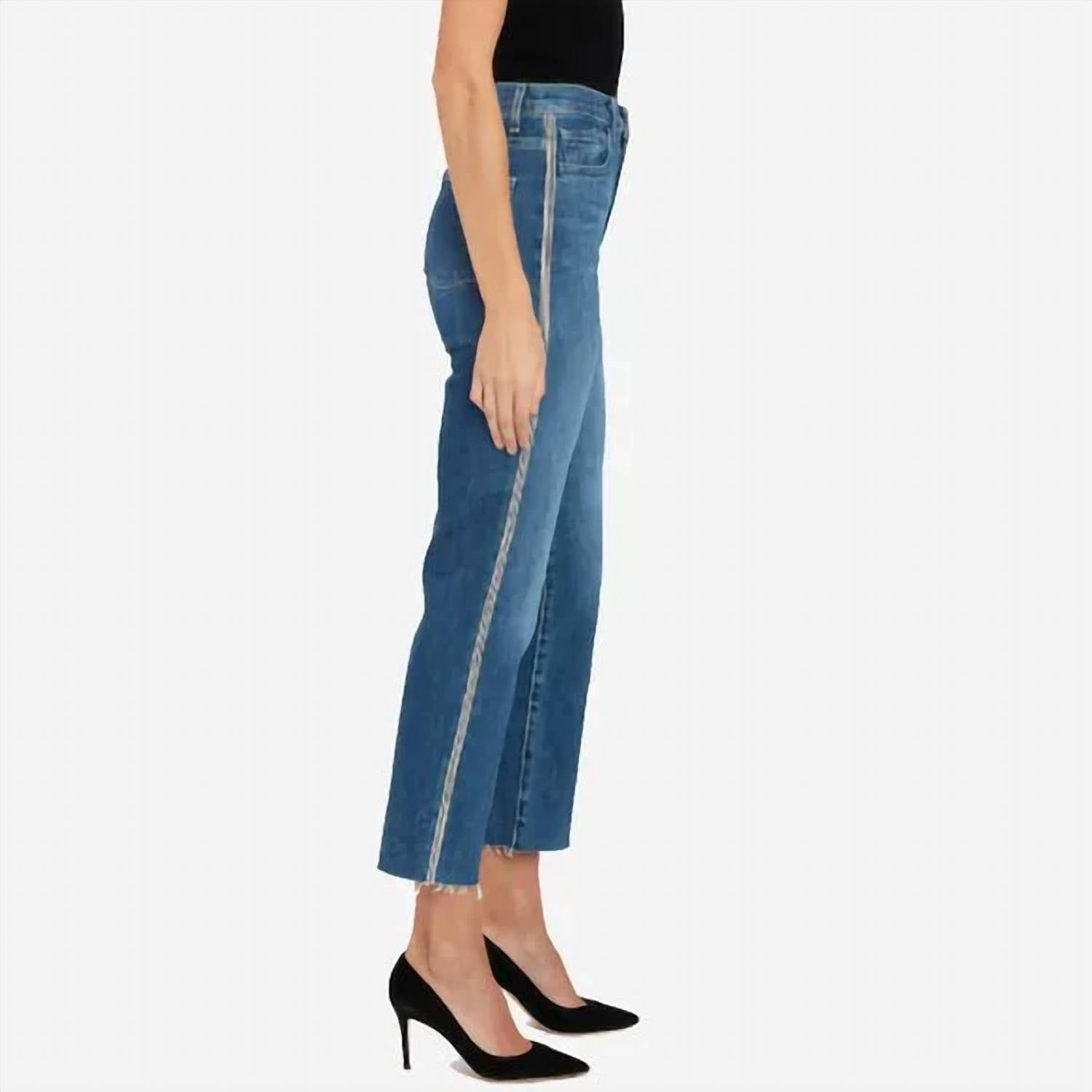 J Brand - Jules High-rise Ankle Straight Leg Jeans