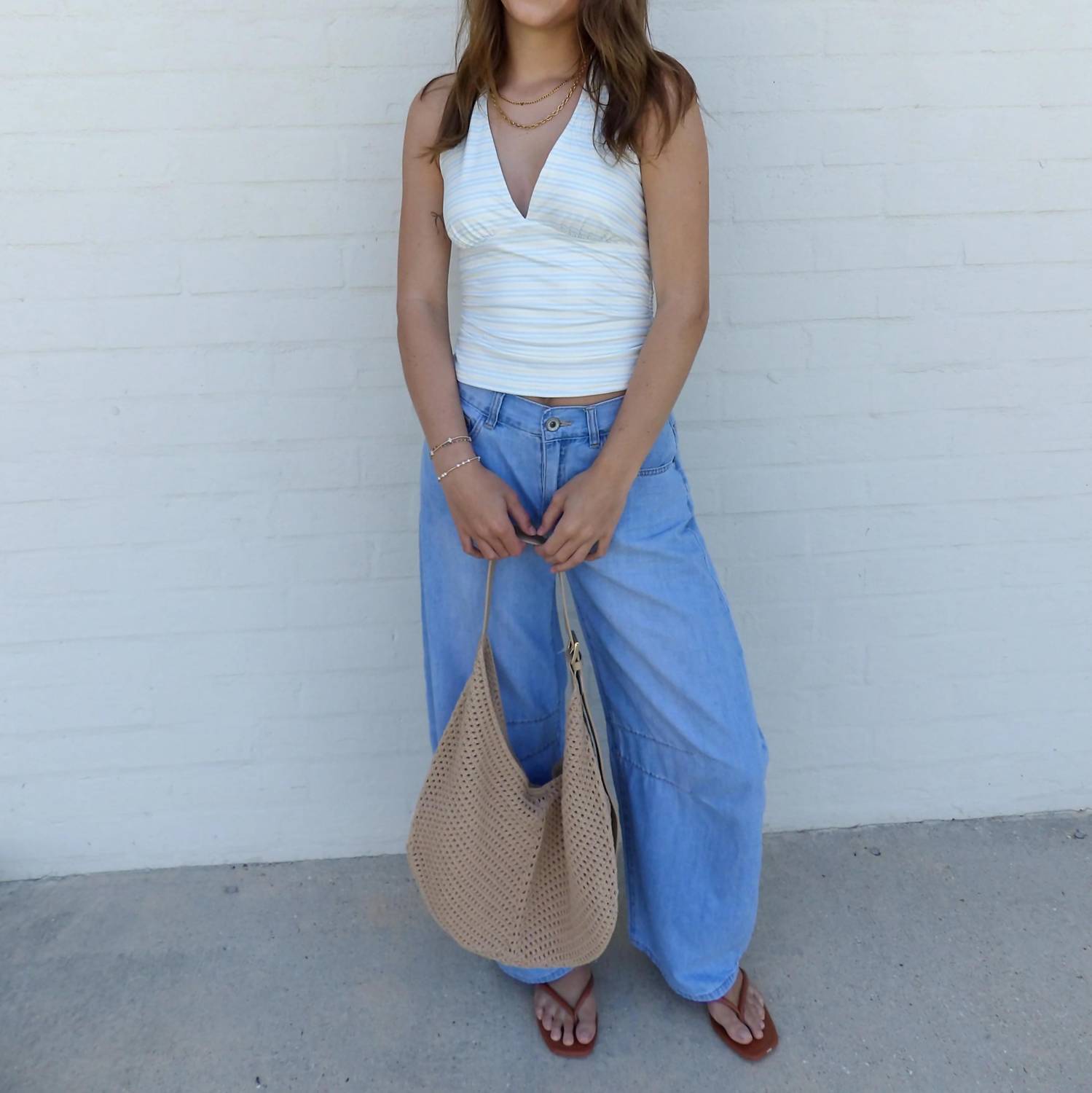Le Lis - The Lemon Sky Halter Top