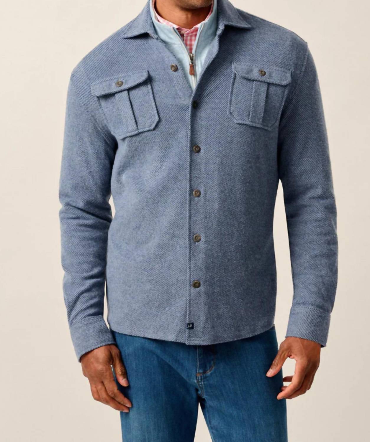 Johnnie-O - Carl Stretch Knit Flannel Lodge Shirt