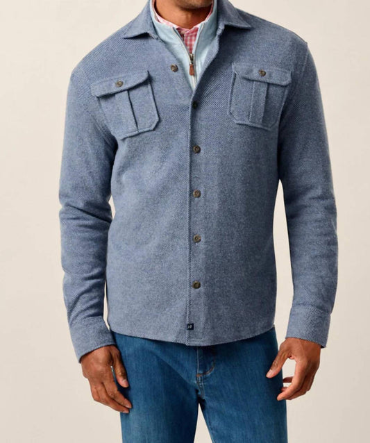 Johnnie-O - Carl Stretch Knit Flannel Lodge Shirt