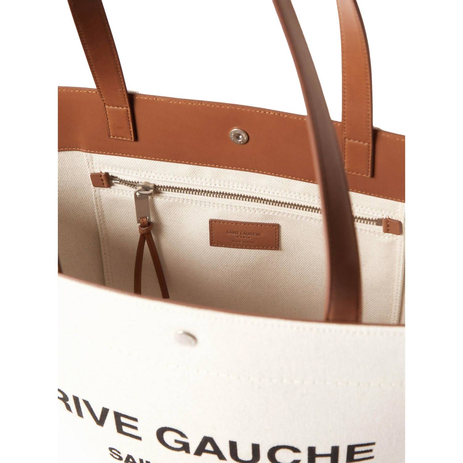 Saint Laurent - Women's Rive Gauche Leather Bucket Bag