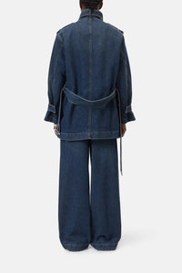 Closed - Short Denim Trench Coat